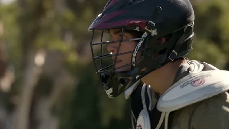Corey's been practicing all summer to play goalie