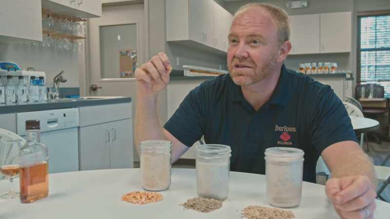 Corn actually identifies bourbon