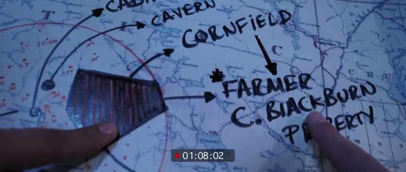 Cornfield. - Farmer Blackburn's property