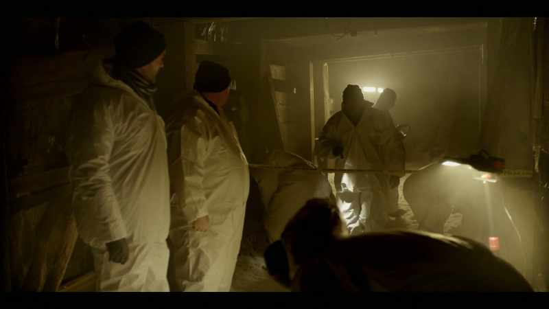 Coroner Barnhouse: Partially detached from her skull