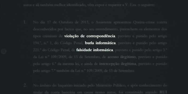 Correspondence violation, hacking, IT fraud