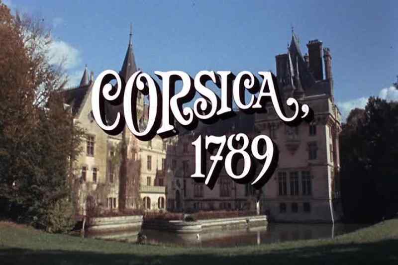 Corsica, still 1789