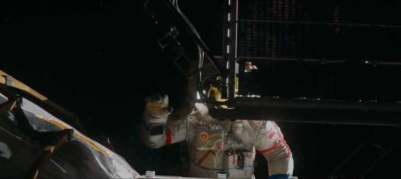 Cosmic dust damage is normal. Keep moving toward the sensor