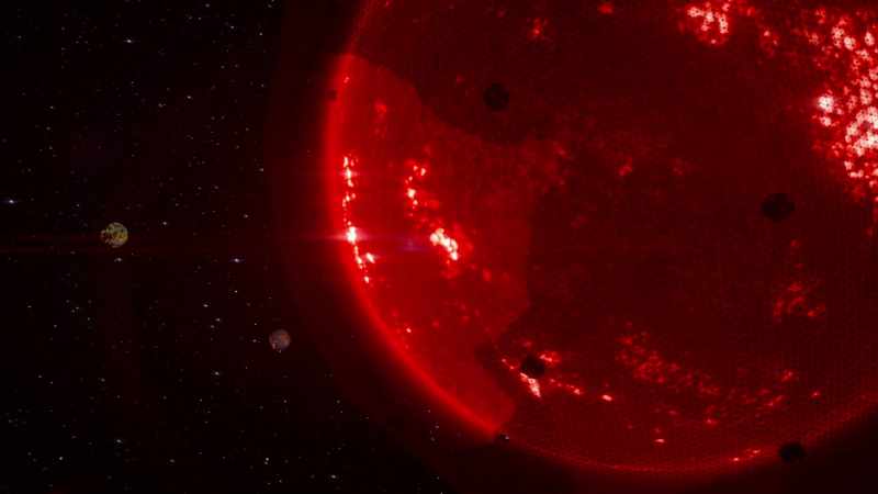 Could this be their attempt to solve a solar system-wide energy crisis?
