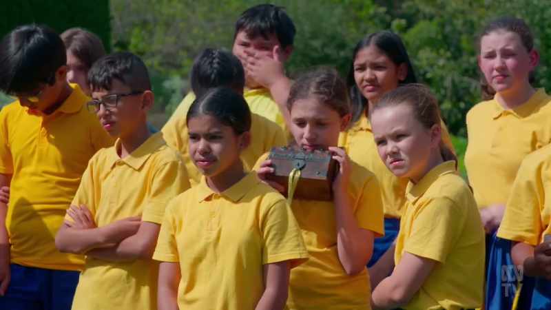 Could I have our treasure-hunt winners