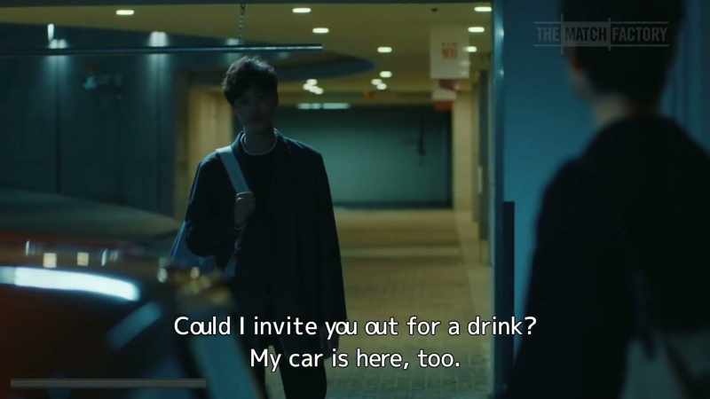 Could I invite you out for a drink? My car is here, too