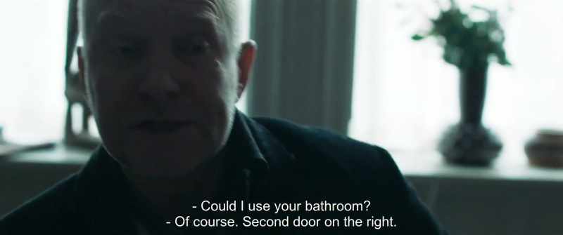 Could I use your bathroom? - Of course. Second door on the right