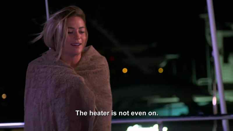 Could you please heat it up? - It's freezing!