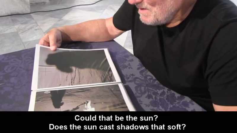 Could the Sun produce such blurry shadows?