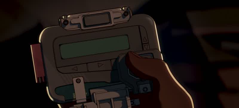 COULSON: Is that a beeper from the '90s?