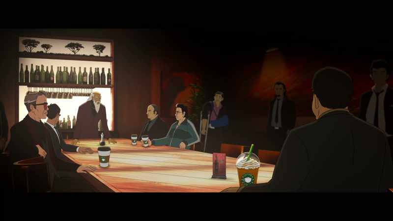 Countless dead Yakuza and even more dead monkeys