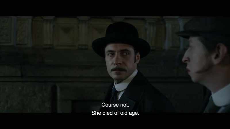 Course not. She died of old age