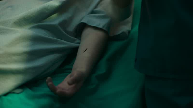 Cover her arm