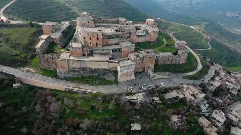 Crac des Chevaliers was unique