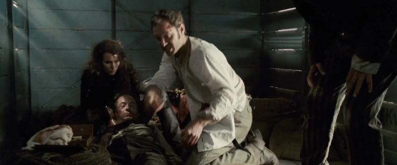 Cradle his head
