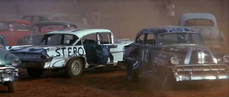 Crash Carter's on the warpath. Bronco's out in front