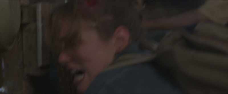 [crashing on door]