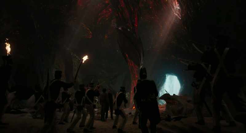 (creaking) - (soldiers murmuring)