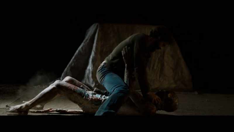 (creature choking)