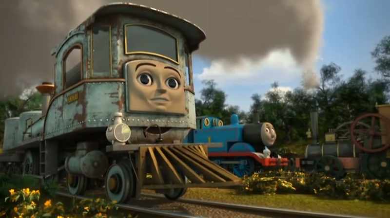 [creepy whisper] Invisible! -[Thomas gasps]