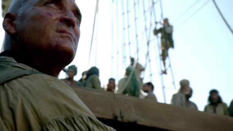 (crewmen murmuring)