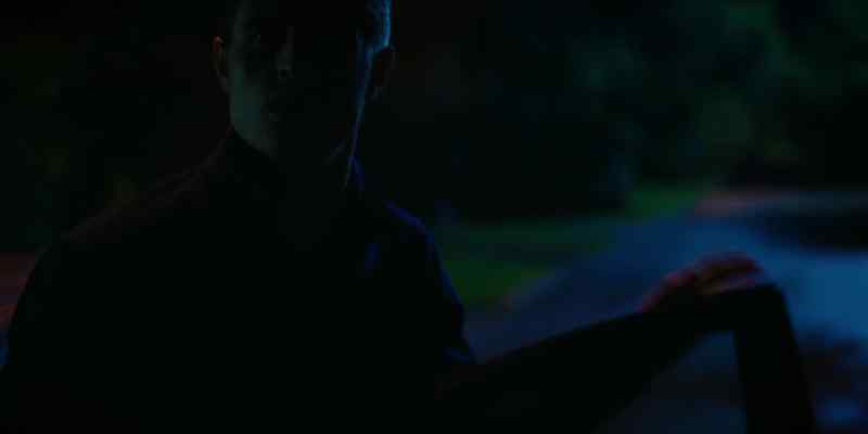 (crickets chirping) (suspenseful music)