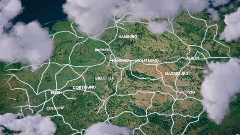 Crisscrossed by road, rail, and waterways