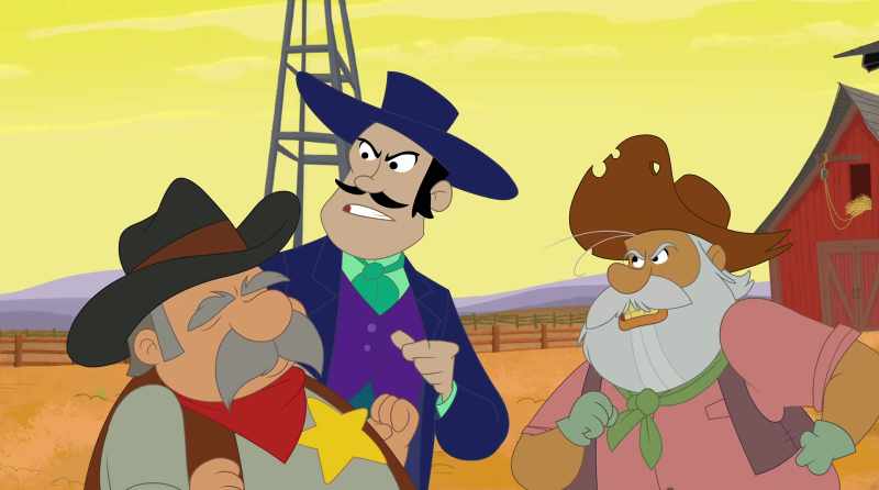 Critchley, I oughta... - Did you hear that? He's threatening me