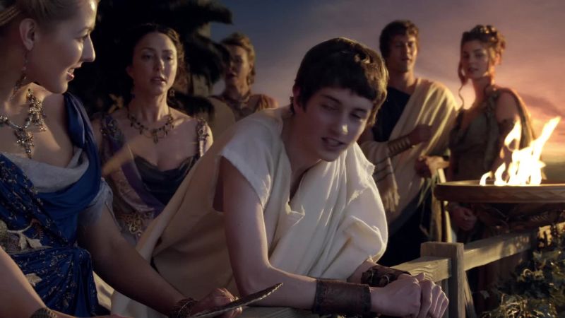 Crixus moves with deadly purpose