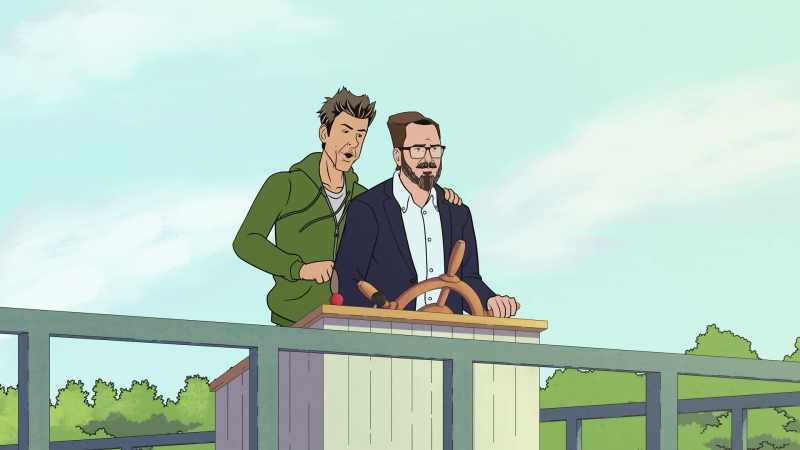 Crockett and Tubbs. I'm a fiend for mojitos!