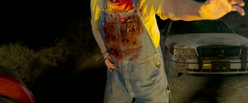[crossbow fires] - [grunts]