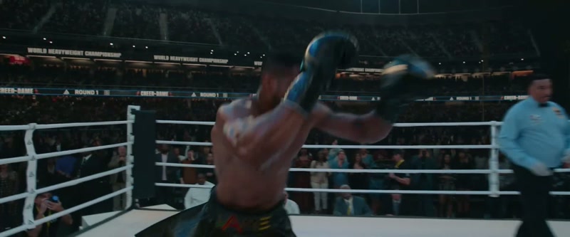 [Crowd booing]