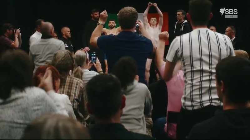 CROWD: (CHANT) Damo, Damo, Damo, Damo