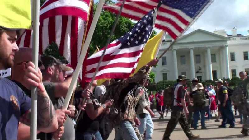 [crowd chanting] USA! USA! USA!