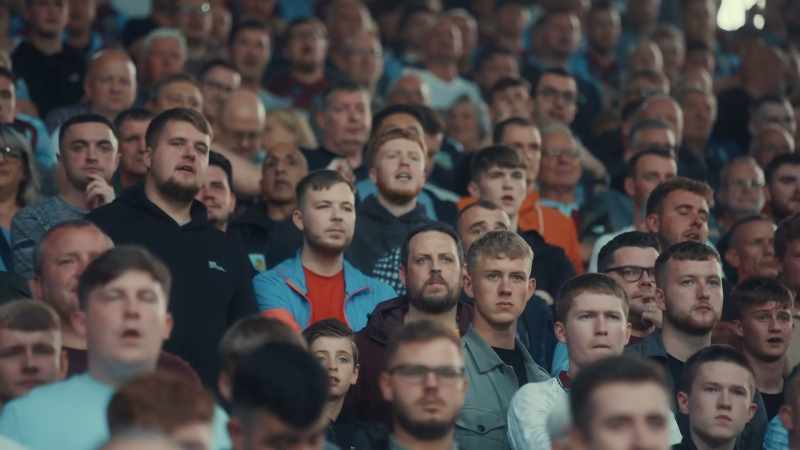 (CROWD CHANTS) Come on, Burnley! Come on, Burnley!