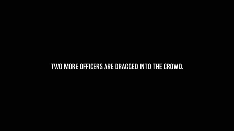 [crowd cheering, clamoring]
