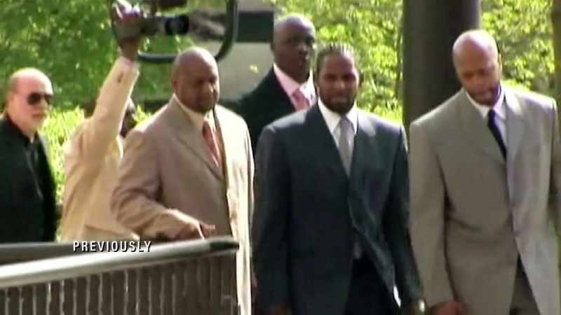 [crowd cheering] -REPORTER: The jury is deliberating