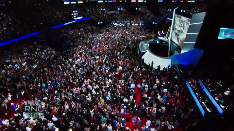 (crowd cheering)
