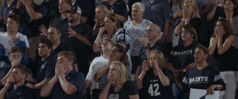 (crowd groaning)