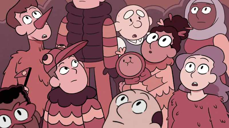 [crowd murmuring]