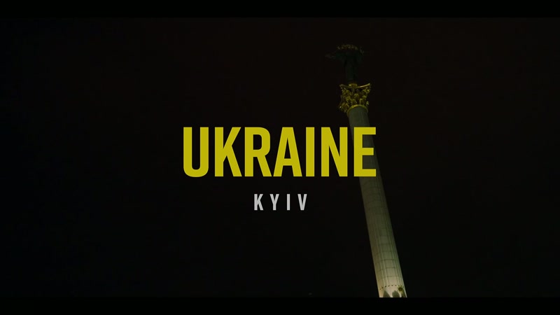 [crowd singing soulfully in Ukrainian]