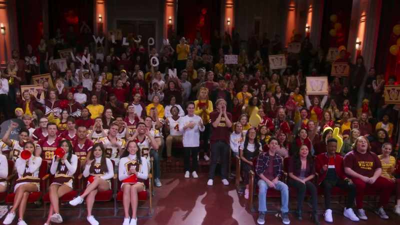 [crowd] We are Wilson! -[shouting] Who we gonna beat?