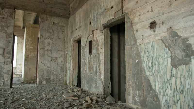 Crumbling walls