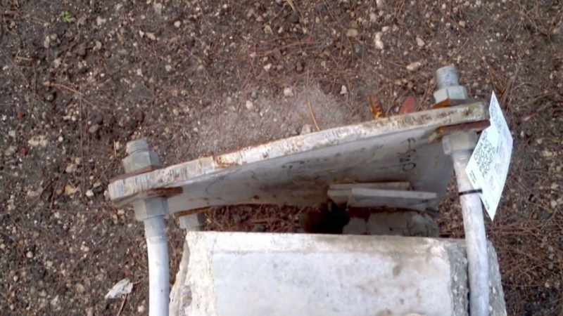 CUETO: The grouts were not properly installed