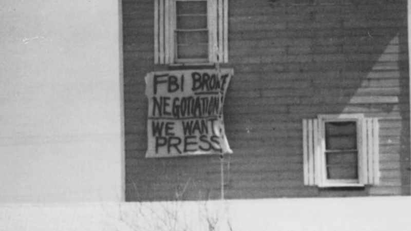 Cult members remain sealed inside the compound