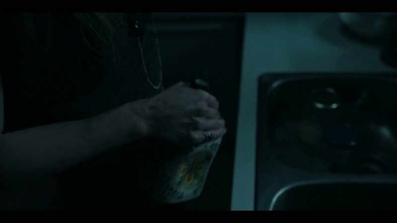 [cupboard door closing]