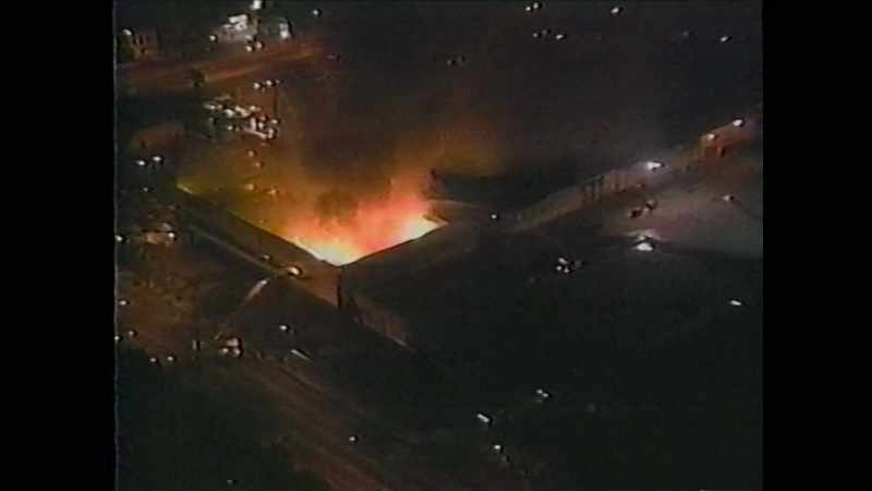 Curfew is in effect as Los Angeles continues to reel