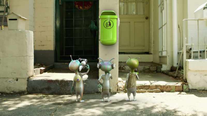 [curious babbling]