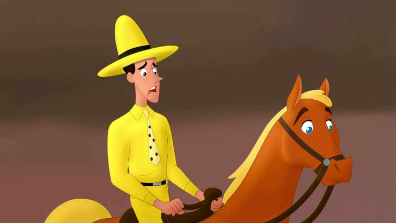 (Curious George chattering)