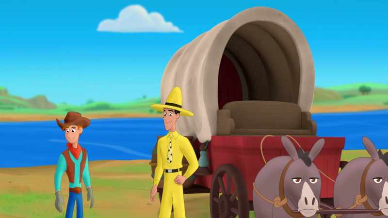(Curious George chattering)